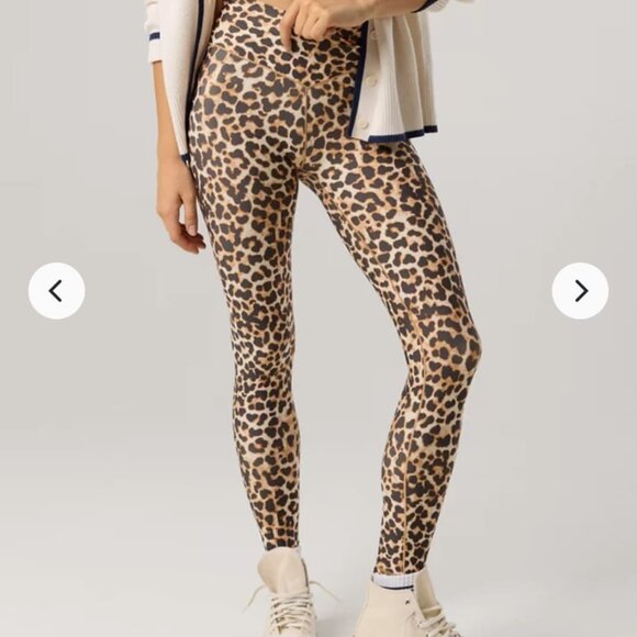 Aerie Real Me Offline Leopard Print Leggings – Size M, EUC - Picture 1 of 7